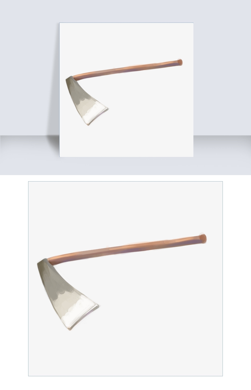 原創秋收季節農收工具插畫-版權可商用