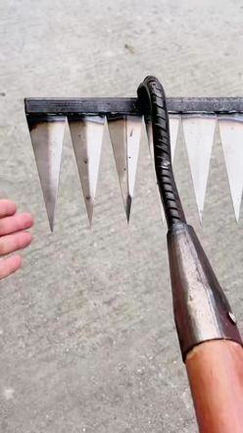 現(xiàn)在鋤頭都更新?lián)Q代了,這種六鋤頭用起來輕松多了 三農(nóng) 園林工具