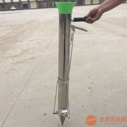 輕便家用型栽苗機 一人操作秒栽器，高效農用移栽工具